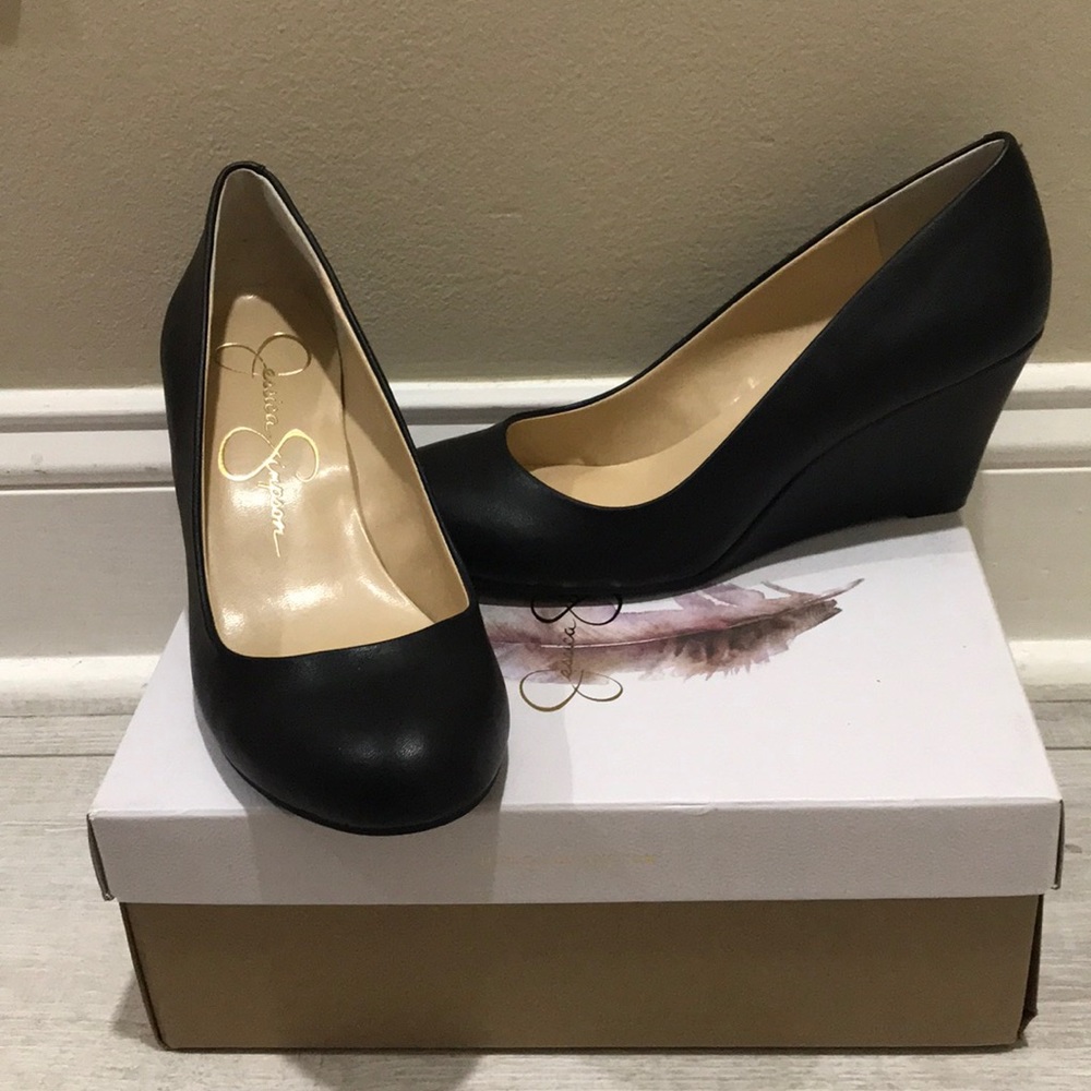 Jessica Simpson wedges